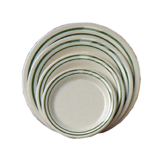 Yanco PT-106 Pine Tree Bread Plate 6-1/2" Round