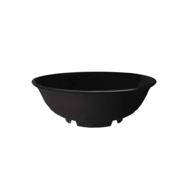 GET Enterprises M-811-BK Black Elegance™ Bowl 1 Qt. (1 Qt. Rim Full) 7-1/2" Dia. X 2-1/2"H