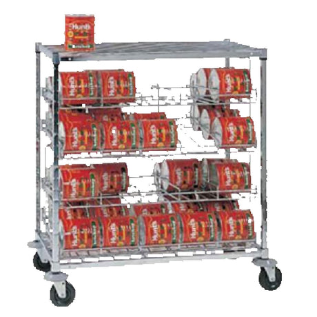 SPG SM2-B - Amco Take 10® Can Rack, Two Modules, 21" X 42" X 82-1/2"