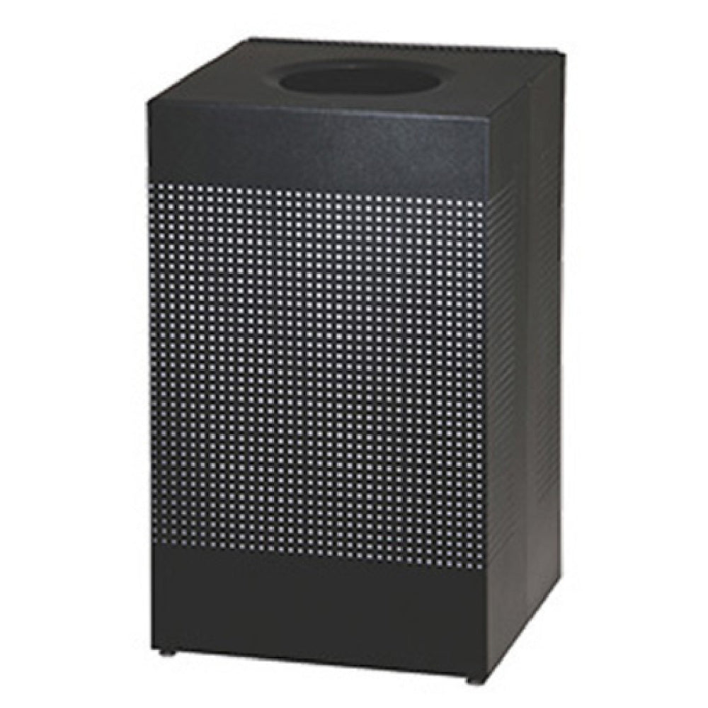 Rubbermaid FGSC18EPLTBK - Silhouette Indoor Receptacle, 20 Gallon, 19" X 19" X 32"H