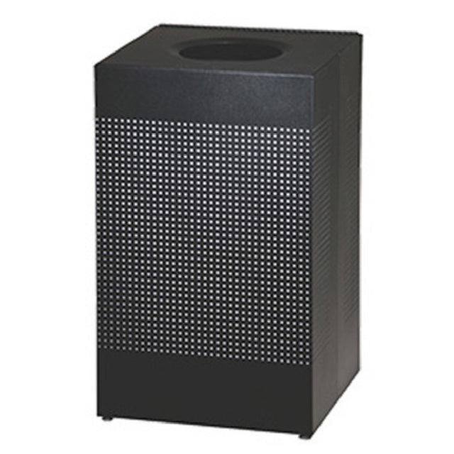 Rubbermaid FGSC18EPLTBK - Silhouette Indoor Receptacle, 20 Gallon, 19" X 19" X 32"H