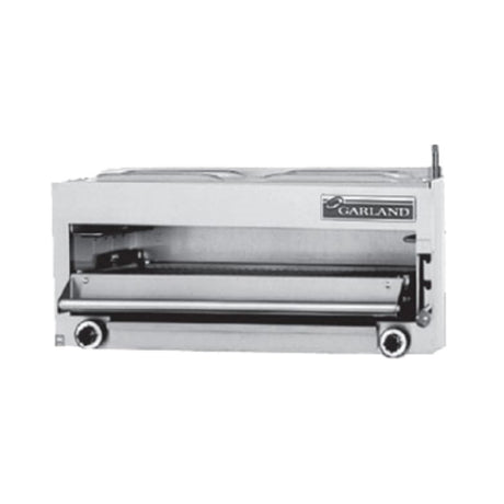 Garland MIR-34L_NAT Master Series Salamander Broiler Gas Heavy Duty Range Match With Backriser