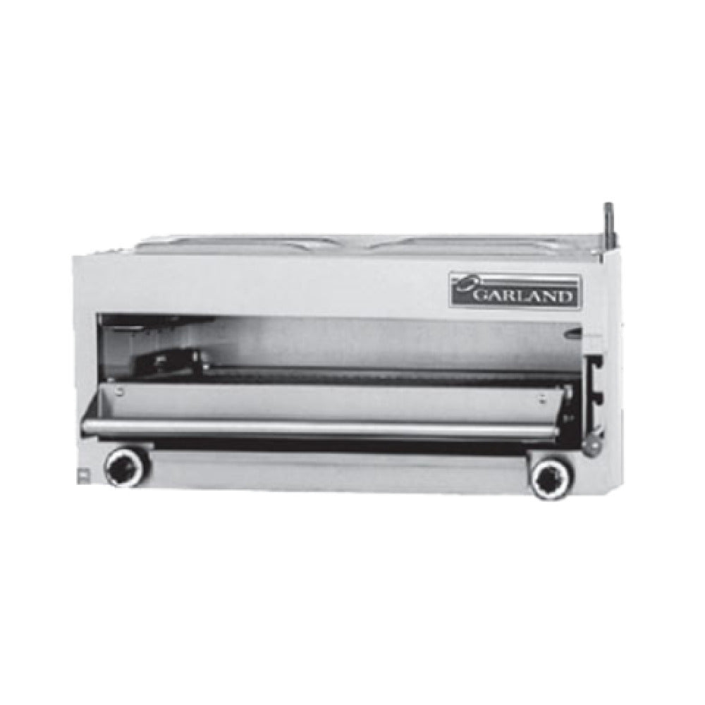 Garland MIR-34L_LP Master Series Salamander Broiler Gas Heavy Duty Range Match With Backriser