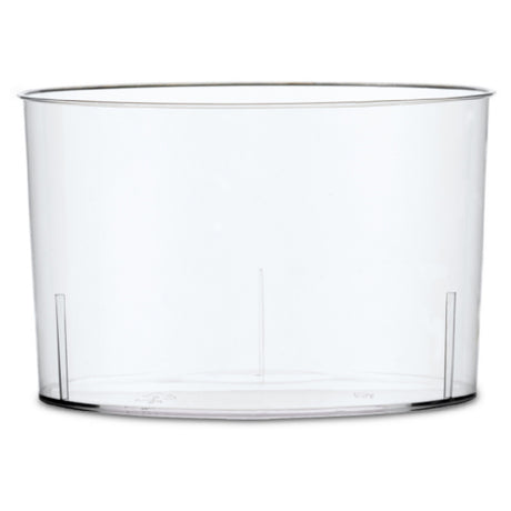 JB Prince RB230 Comatec Clear Cup Bodeglass 10 Oz 3.5" Dia. X 2.2" H