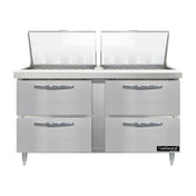Continental Refrigerator D60N24M-D Designer Line Mighty Top Sandwich Unit 60"W