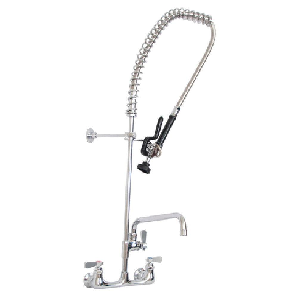 BK Resources BKF-SMPR-WB-AF12-G OptiFlow™ Pre-Rinse Assembly With 12" Add-on Faucet