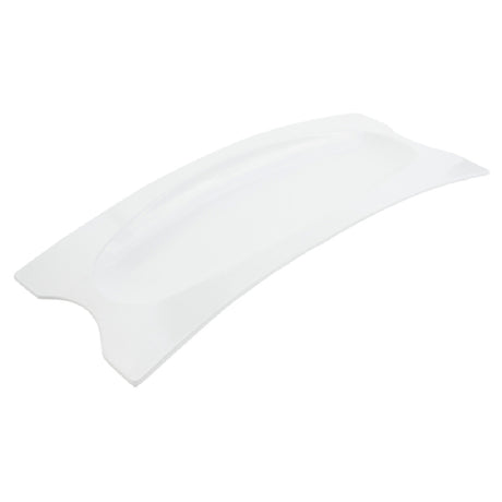 Bon Chef 70018PLUM - Futura Platter, 11-1/2" X 27-3/8" X 1-1/4", Aluminum With Sandstone