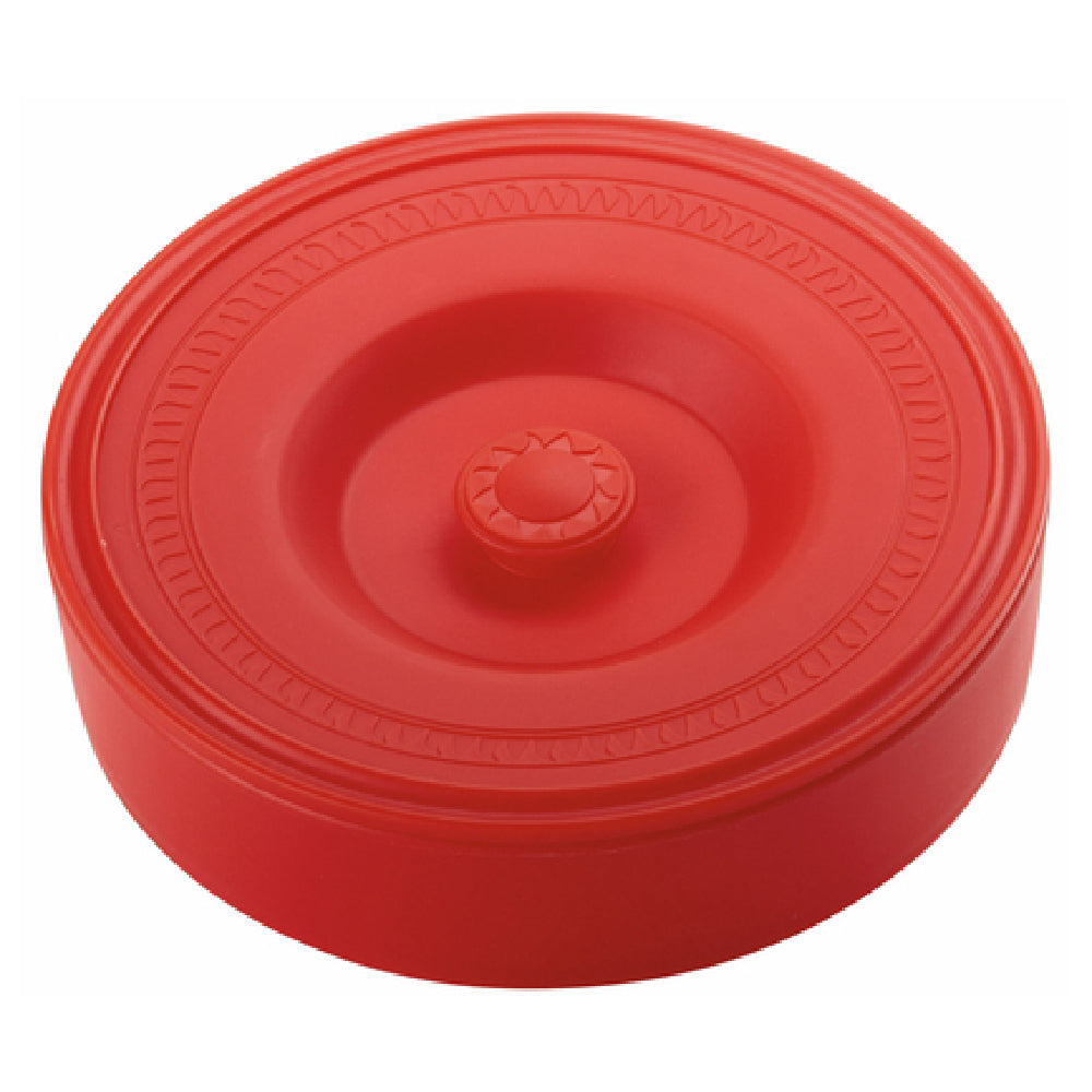 Royal Industries TORT BAS RED Tortilla Warmer Basket 8-1/4" Dia. 1-1/2" Deep