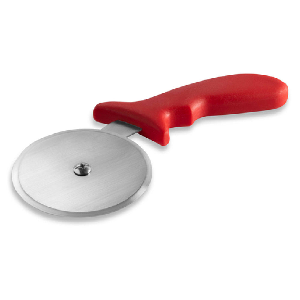 Vollrath 5981540 Pizza Cutter 4" Diameter Stainless Steel Blade Red Handle