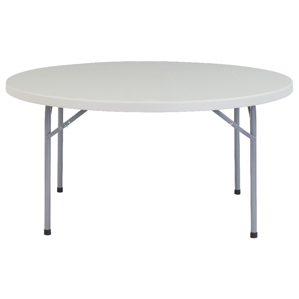 National Public Seating BT60R NPS® Heavy Duty Round Folding Table 60" Dia. Round