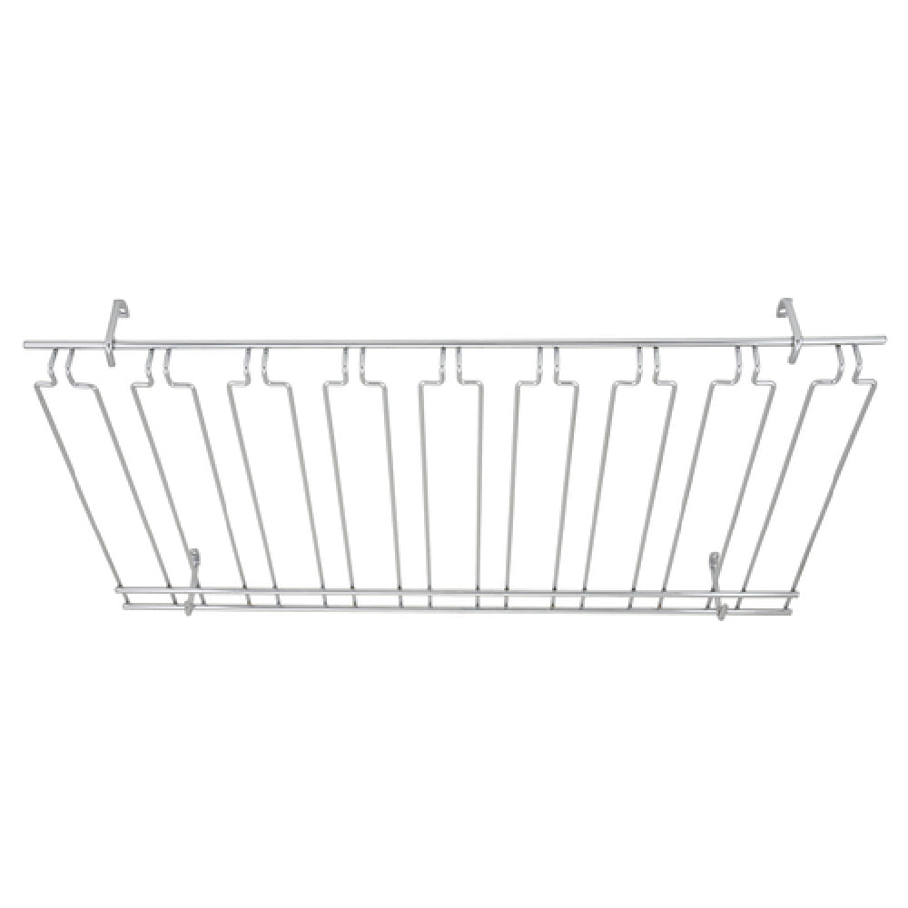 Winco GHC-1836 Overhead Glass Rack 18" X 36" X 4" (8) Channels