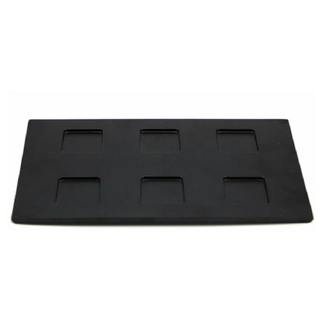 GET Enterprises JW6TB-B Elite Global Solutions Ramekin Base Plate 11"L X 6-1/2"W X 5/8"H