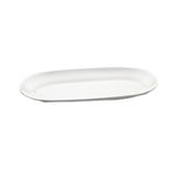 GET Enterprises M17RC-NW Elite Global Solutions Platter 16-1/2"L X 7-1/2"W X 1-1/2"H Oval