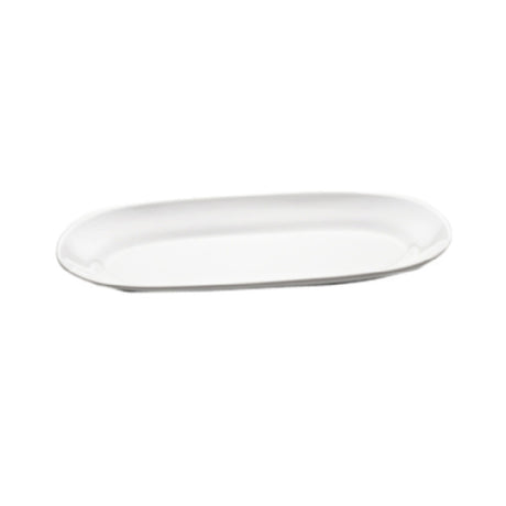 GET Enterprises M17RC-NW Elite Global Solutions Platter 16-1/2"L X 7-1/2"W X 1-1/2"H Oval