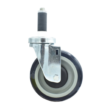 BK Resources 5SBR-1RA-PLY - Swivel Caster, 1" Expanding Stem, 5" Polyolefin Wheel