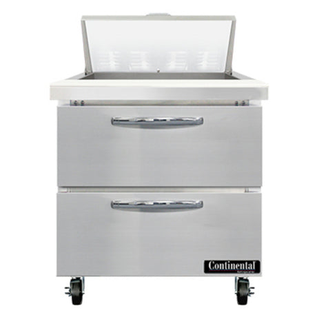 Continental Refrigerator SW32N8-D Sandwich Unit 32"W 9.0 Cu Ft Capacity
