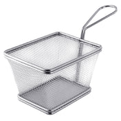 PacknWood 294PAN17 - Fryer Basket, 5" X 4" X 3.3", Mini