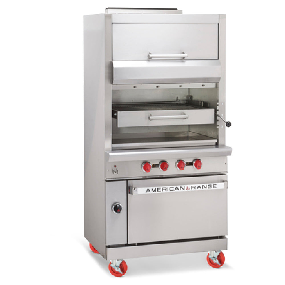 American Range AGBU-WO-4_NAT - Infrared Broiler, Single Deck, Gas