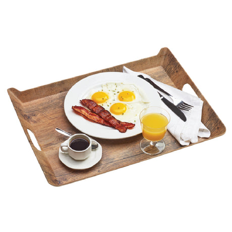 Cal Mil 3563-47M Room Service Tray 20"W X 15-1/2"D X 2"H Rectangular