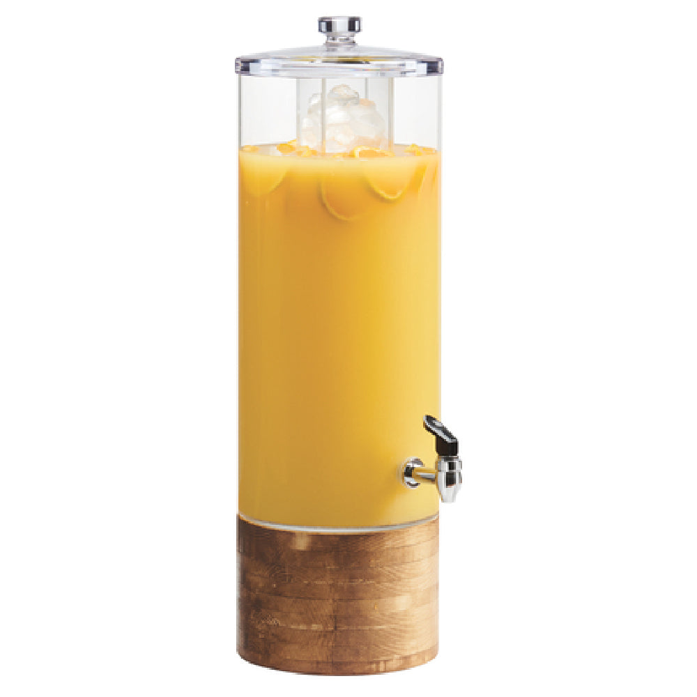 Cal Mil 4306-3INF-99 Madera Beverage Dispenser 3 Gallon Capacity 10-1/2" Dia. X 24"H