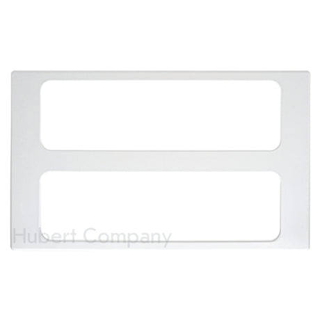 Hubert 11208 - Tile, 1/2-size Long, 2-cutouts