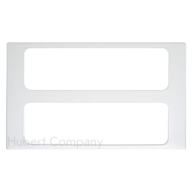 Hubert 11208 - Tile, 1/2-size Long, 2-cutouts
