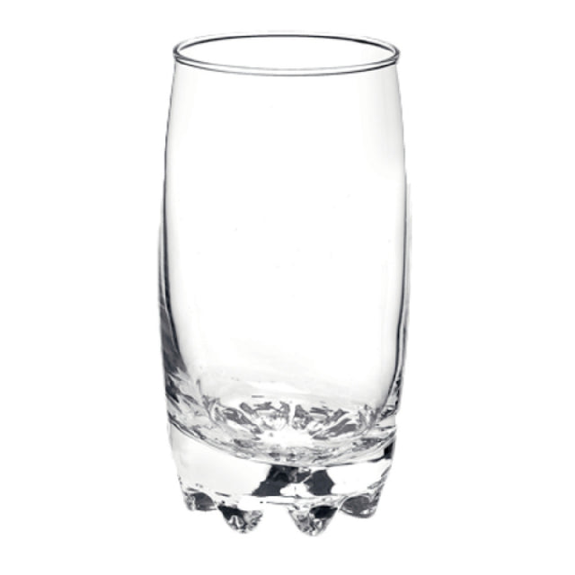 Steelite 4919Q102 Beverage Glass 14 Oz. (H 5-1/2" M 3" T 2-5/8" B 2-1/2") Stackable