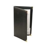 Menu Solutions WTR67-BK Waiter's Assistant Pad 5-1/2" X 9-3/4" Closed Imitation Leather
