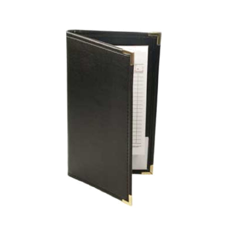 Menu Solutions WTR67-BK Waiter's Assistant Pad 5-1/2" X 9-3/4" Closed Imitation Leather