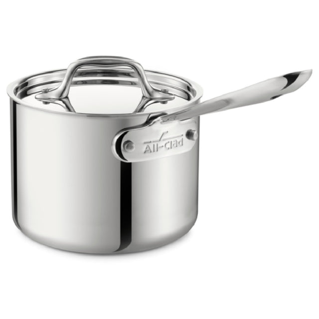 Paderno 4202 Sauce Pan 2 Qt. With Lid