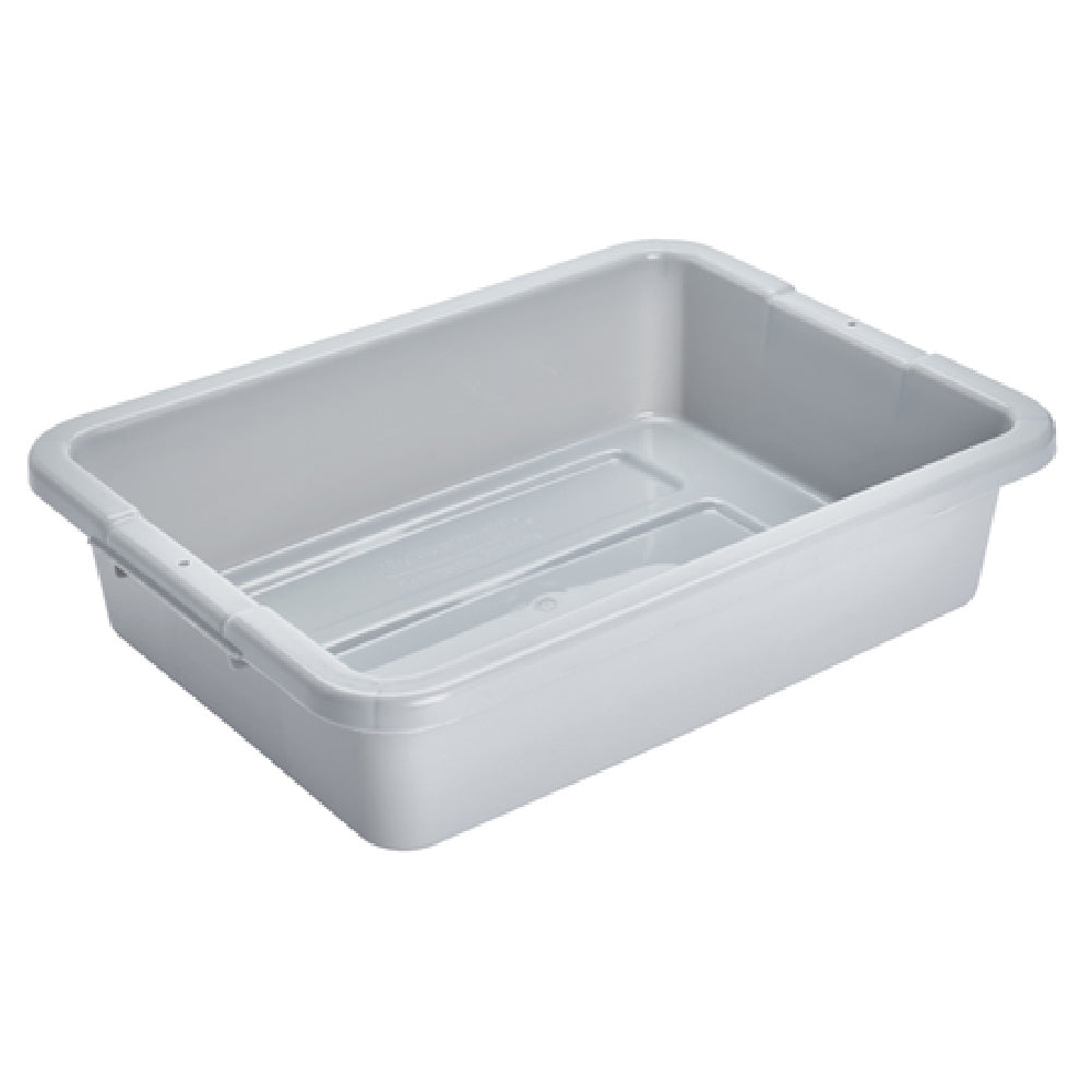 Rubbermaid FG334900GRAY - Bus/Utility Box, 4-5/8 Gallon, 20"L X 15"W X 5"H