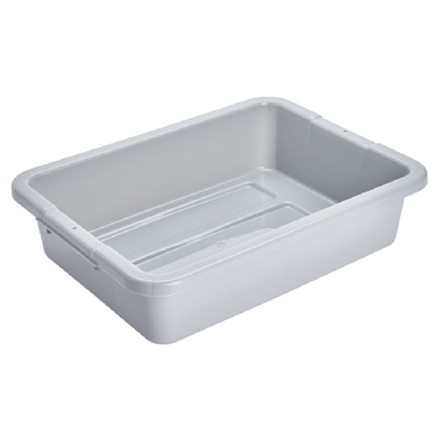 Rubbermaid FG334900GRAY - Bus/Utility Box, 4-5/8 Gallon, 20"L X 15"W X 5"H