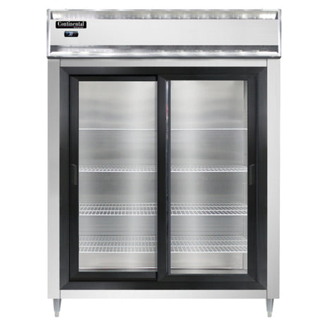 Continental Refrigerator D2RENSGD Designer Line Wide Refrigerator Reach-in 57"W