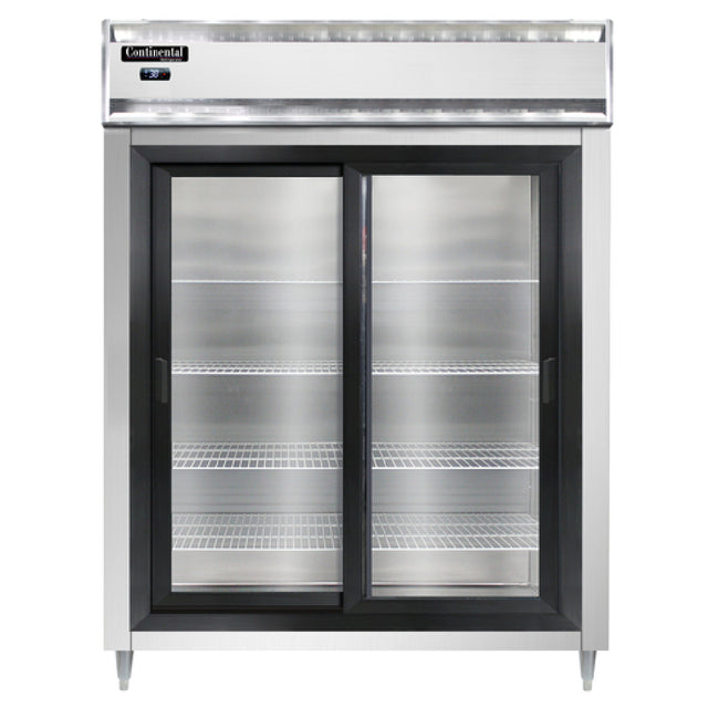 Continental Refrigerator D2RENSGD Designer Line Wide Refrigerator Reach-in 57"W