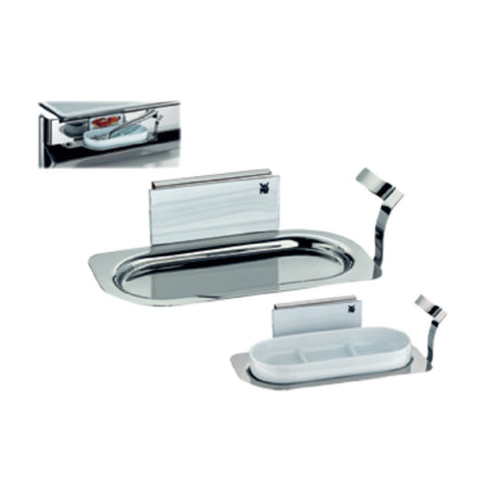 Bauscher Hepp 06.3539.6040 - Tray/Cutlery Holder, 11" X 4-3/4" X 2-3/4", 18/10 Stainless Steel