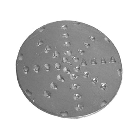 Uniworld Food Service Equipment UVS-9120 Shredder Disc 1/2" Holes Stainless Steel Construction