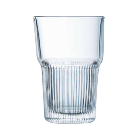 Arc Cardinal V9574 Arcoroc Starline Tumblers & Barware 14.0 Oz (H:5.125'' T:3.5'' M:3.5'' B:2.5'')