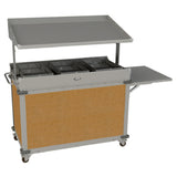 Cadco CBC-GG-B3-L1 MobileServ® Standard Grab & Go Merchandising Cart Large 1-sided Grab & Go Shelf On Top