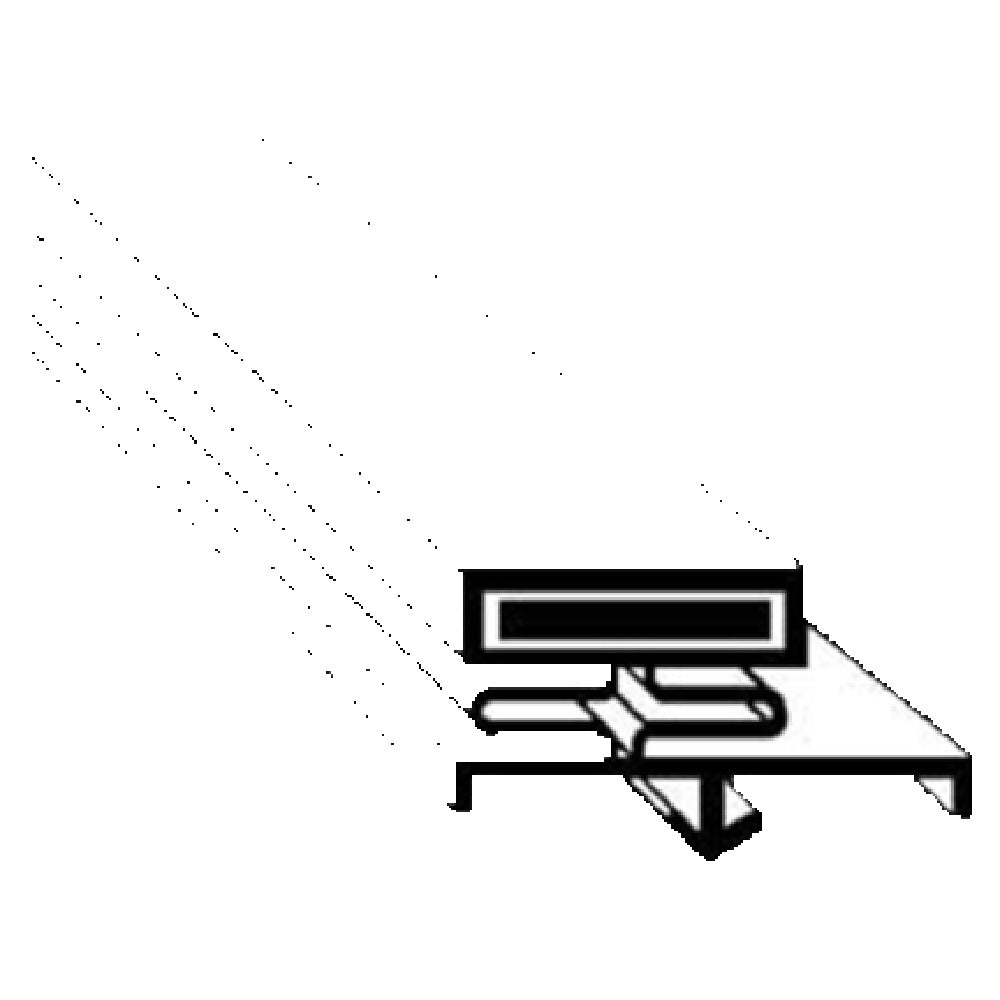 Franklin Machine Products 254-1020 Door Gasket 23-1/2" X 26-5/8" 4-sided