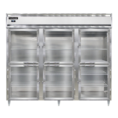 Continental Refrigerator D3RENPTHD-GD-SD Designer Line Wide Refrigerator 75 Cu. Ft. Capacity