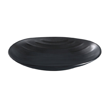 Yanco BP-2109 Black Pearl Plate 9-1/2"L X 5-1/2"W Oval