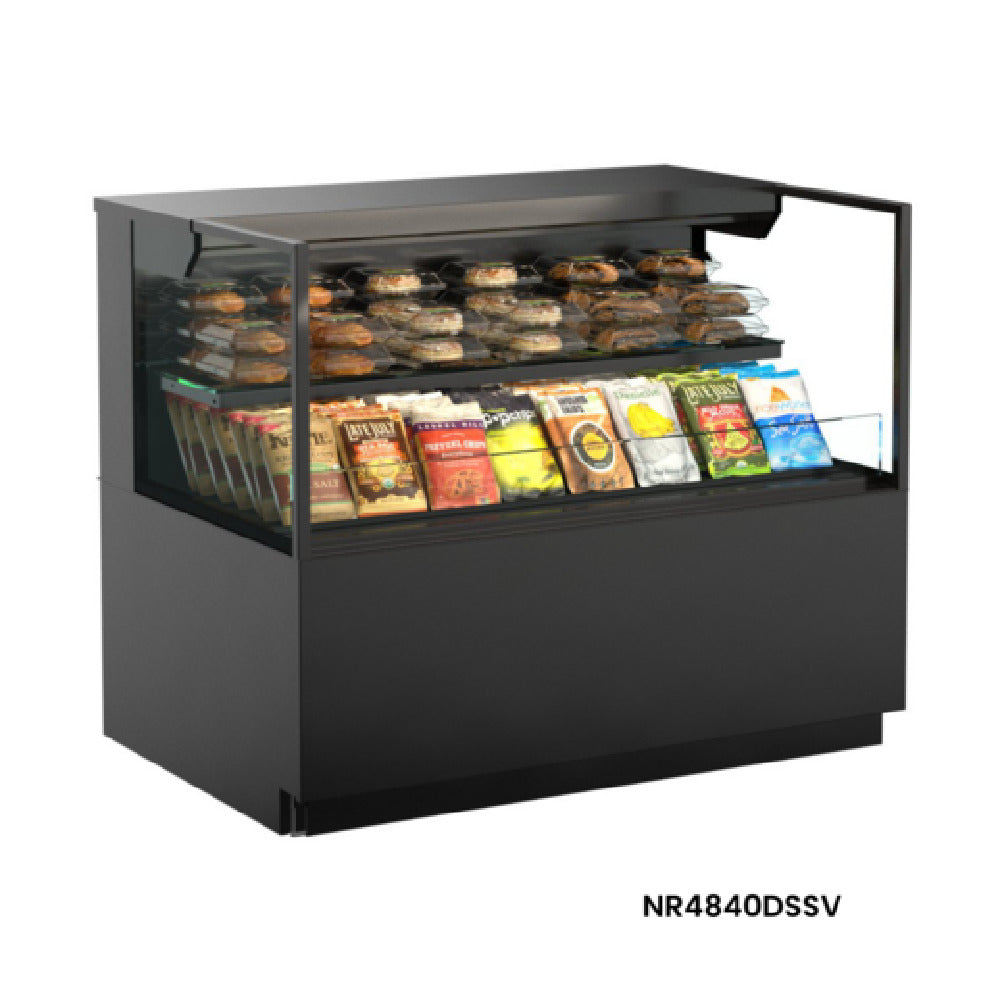 Structural Concepts NR4840DSSV - Reveal® Self-Service Non-Refrigerated Case, Freestanding
