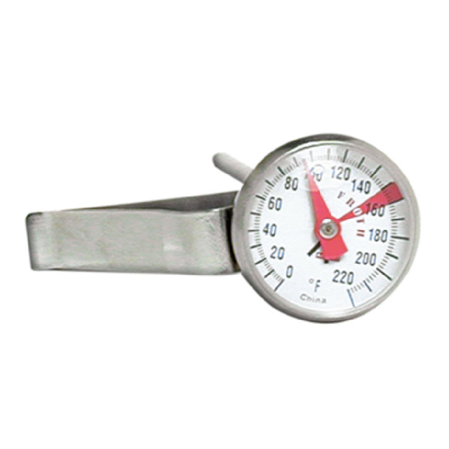 Admiral Craft FT-1 Frothing Thermometer 0 To 220° F 5" Stem