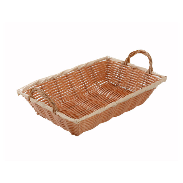 Winco PWBN-12B Woven Basket 12" X 8" X 3"H Rectangular