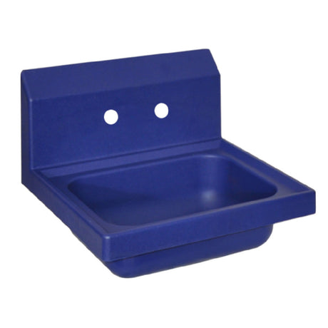 BK Resources APHS-W1410-2B Antimicrobial Hand Sink 14" Wide X 10" Front-to-back X 5" Deep Bowl