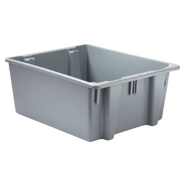 Rubbermaid FG173100GRAY - Palletote® Box, 2 Cu. Ft., 23-1/2"W X 19-1/2"D X 10"H