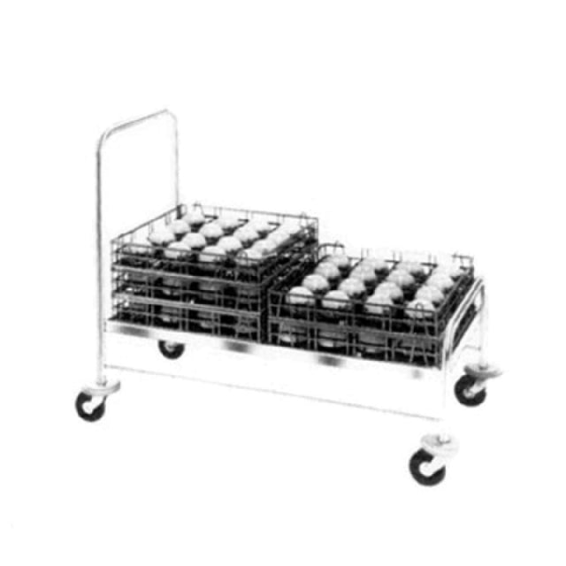 Dinex DXP7211 Tray Cart Double Tray Stacks Open Style