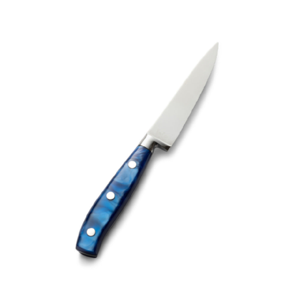 Bon Chef S950-BLUE Steak Knife 9.75"L 5" Micro-Serrated Pointed Tip Blade