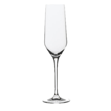 Steelite 4800R204 Champagne Flute Glass 7-1/2 Oz. (H 10" M 2-7/8" T 2" B 2-7/8") Rona