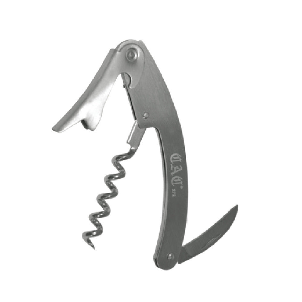 CAC China CKSW-2 Waiter's Corkscrew Curved Handle For Cutting